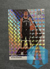 2019-20 Panini Mosaic Kevin Durant #1 Silver Mosaic Prizm Nets